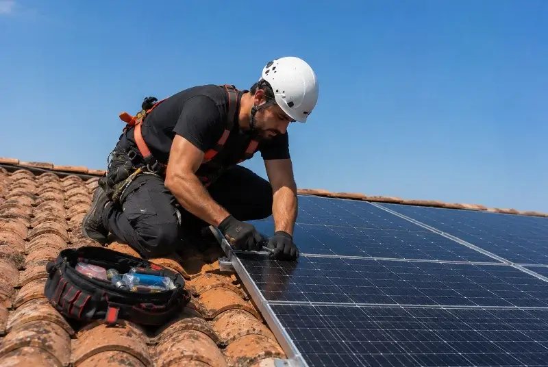 Maintenance et monitoring de panneaux solaires à Saint-Trojan-les-Bains