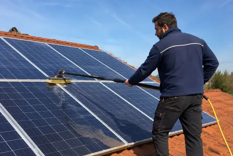 Nettoyage et entretien de panneaux solaires à Saint-Trojan-les-Bains